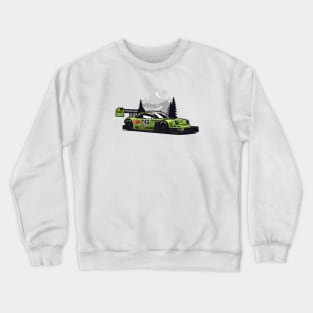 Green Hoonipigasus Racing Crewneck Sweatshirt